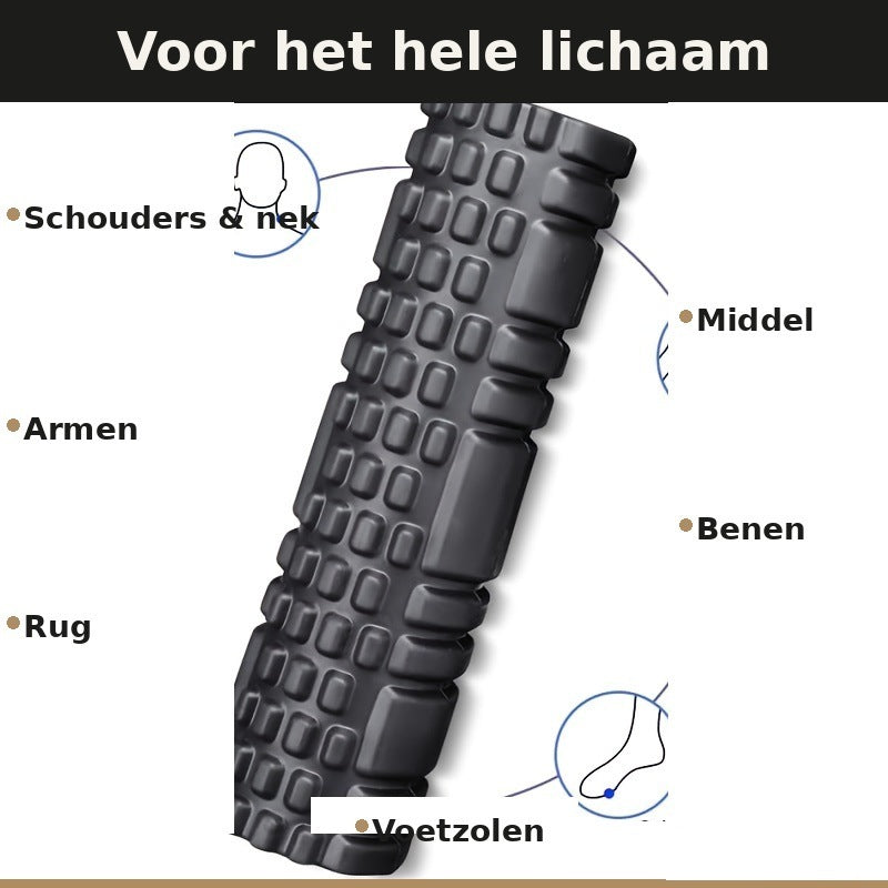 Fascia roller voor spierherstel en ontspanning