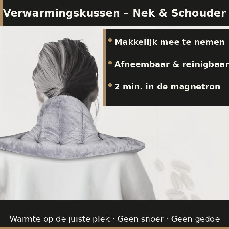 Verwarmingskussen: warmte voor nek, schouder & rug